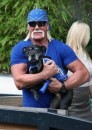 Hulk Hogan e il suo cane: pare quasi si somiglino...