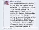 Giulia Calcaterra risponde piccata su Facebook ai commenti