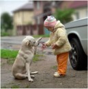 Il cane e la bambina: una storia d'amore