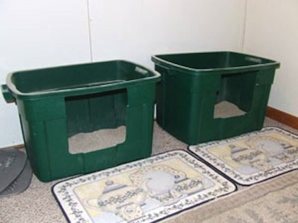 lettiera gatti plastica riciclata