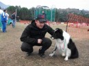 Nicola Ratti e il suo cane dei record